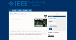 Desktop Screenshot of ieee-sb-leuven.be