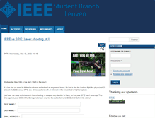 Tablet Screenshot of ieee-sb-leuven.be